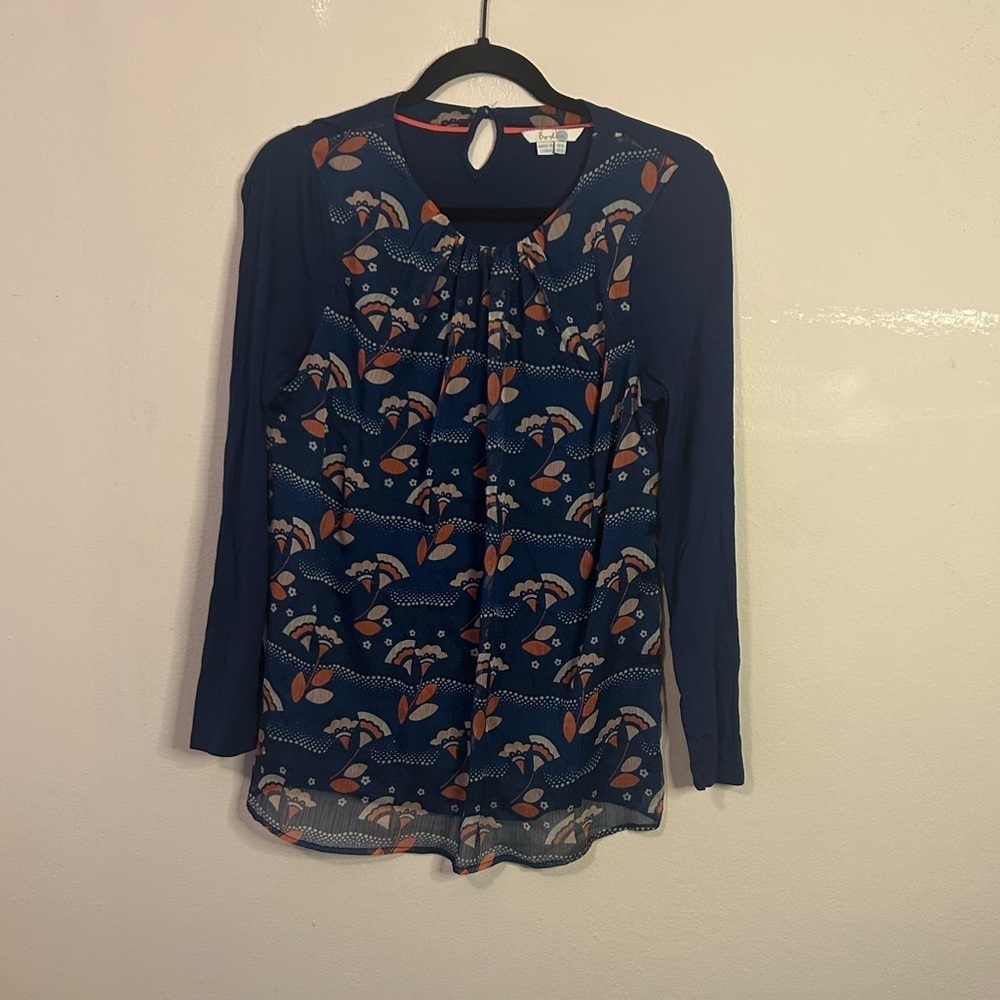 Boden Long Sleeve Blouse